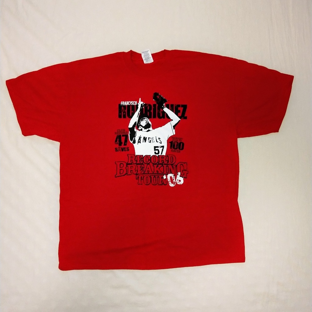 LA Angels Red T-shirt Size: XL